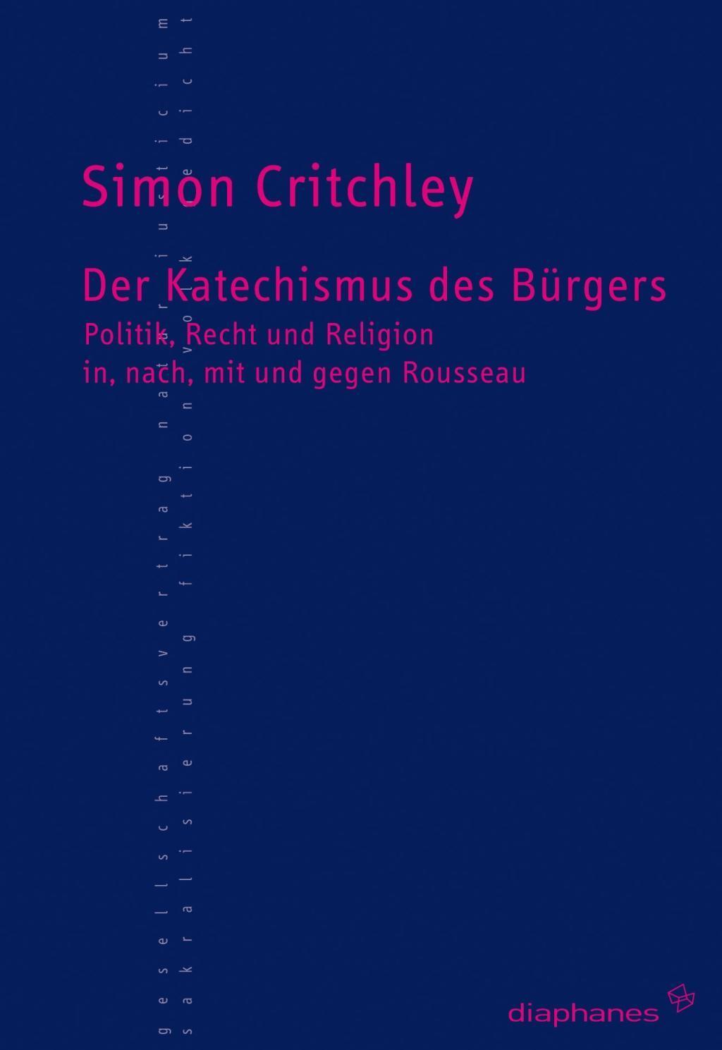 Cover: 9783037340325 | Der Katechismus des Bürgers | Simon Critchley | Taschenbuch | 80 S.