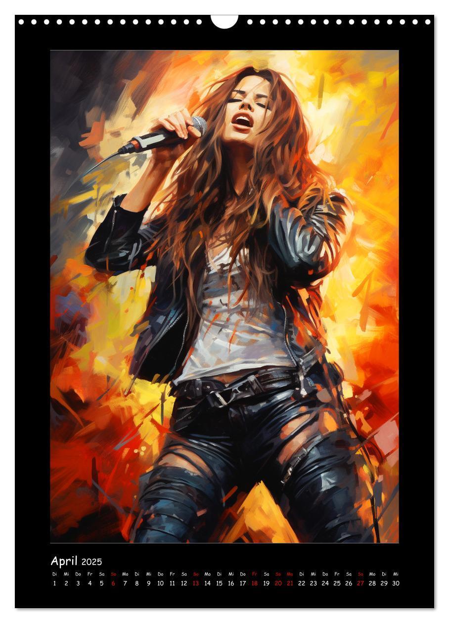 Bild: 9783435862702 | Heavy Metal-Queens. Wilde Rock- und Metal-Girl Paintings...