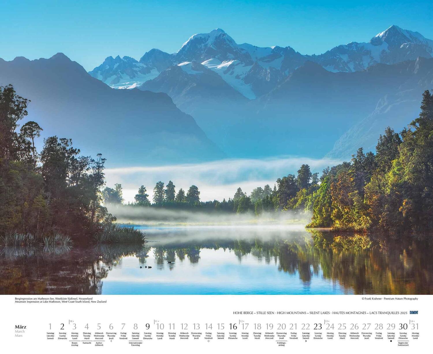 Bild: 4250809653570 | Hohe Berge - Stille Seen 2025 - Wandkalender 52 x 42,5 cm -...