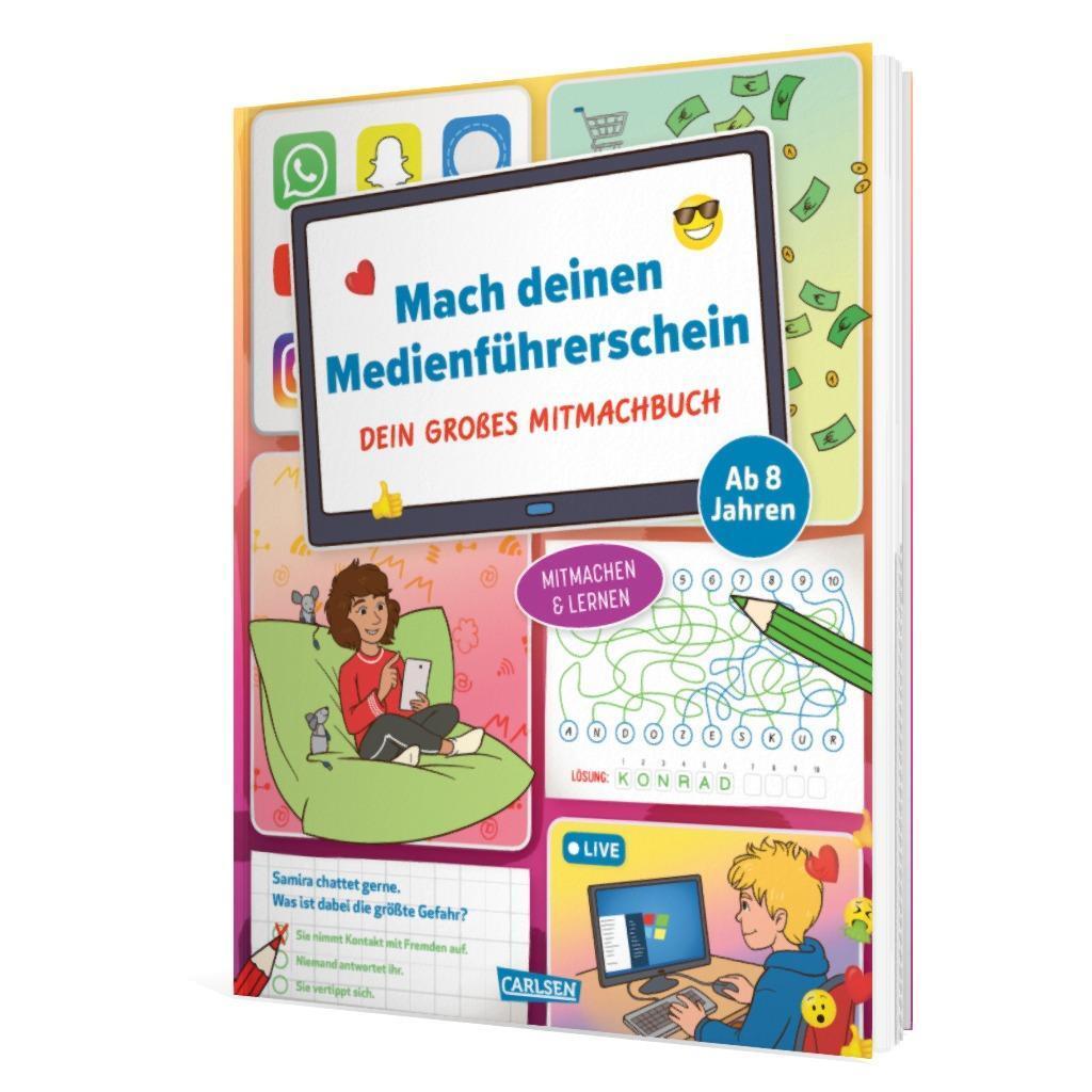 Bild: 9783551191540 | Mach deinen Medienführerschein: Dein großes Mitmachbuch | Feibel