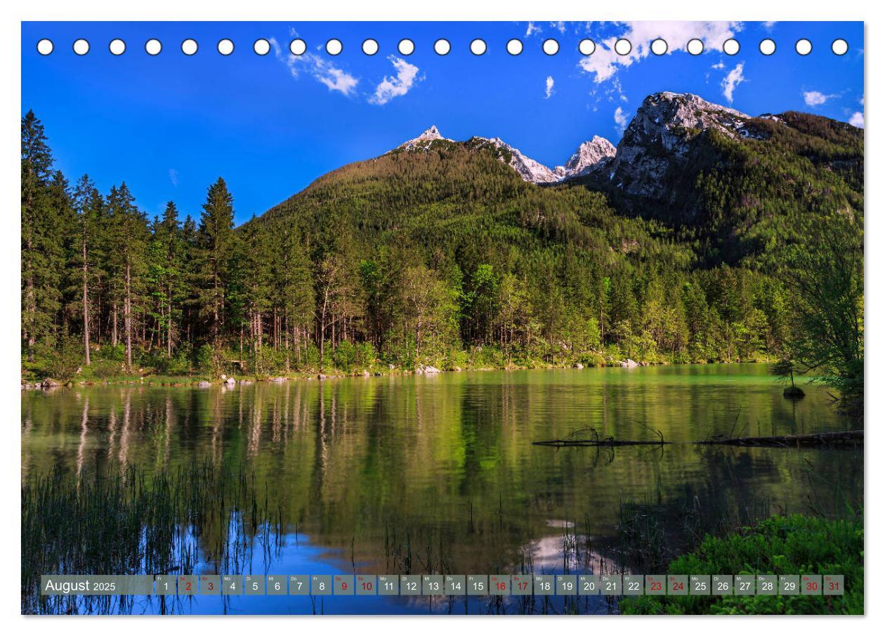 Bild: 9783435451272 | Unterwegs im Berchtesgadener Land 2025 (Tischkalender 2025 DIN A5...