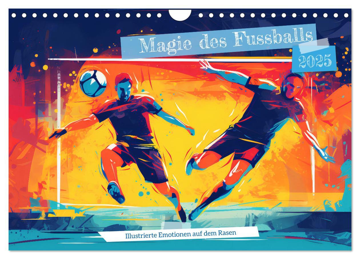 Cover: 9783383861055 | Magie des Fussballs - Illustrierte Emotionen auf dem Rasen...