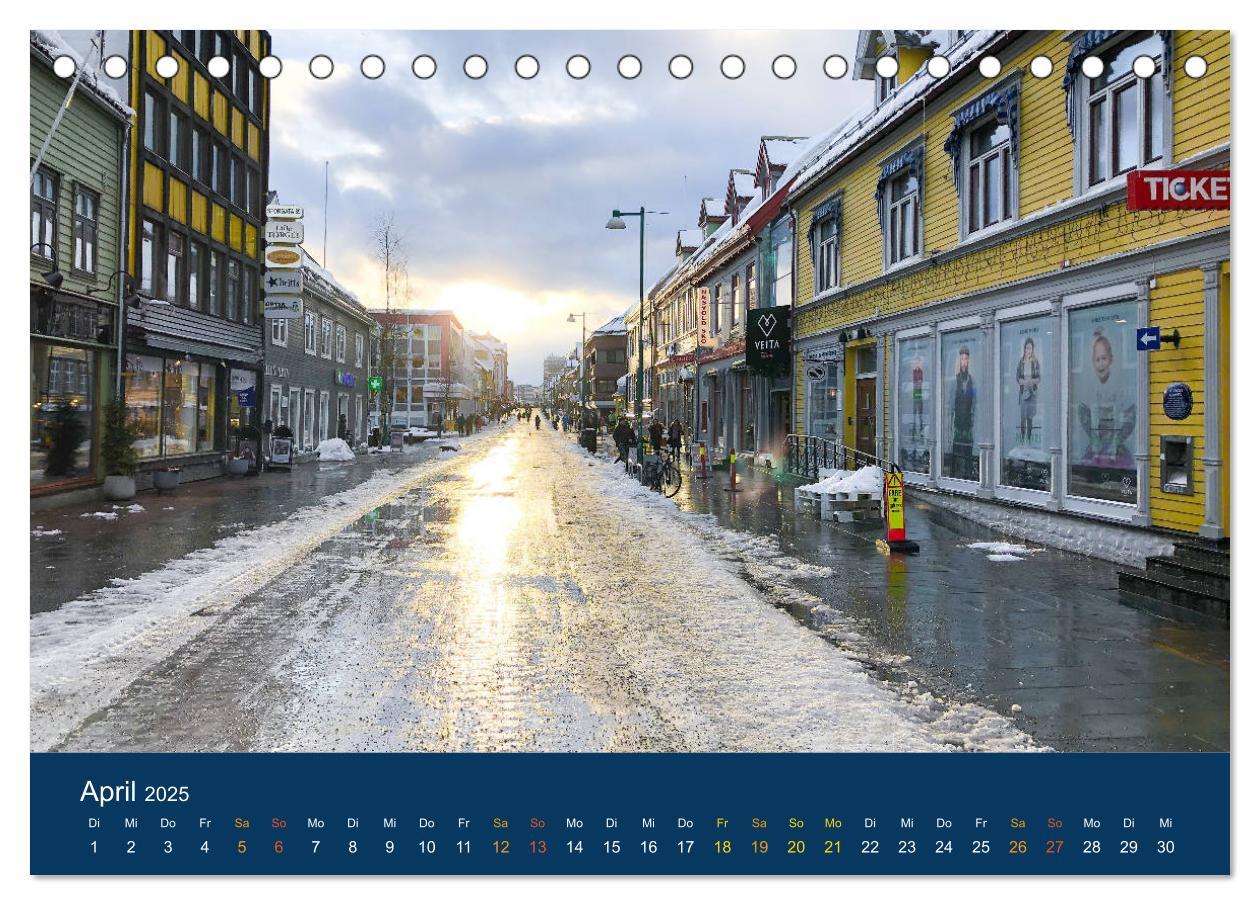 Bild: 9783435203055 | Tromsö, eisiges Nord-Norwegen (Tischkalender 2025 DIN A5 quer),...