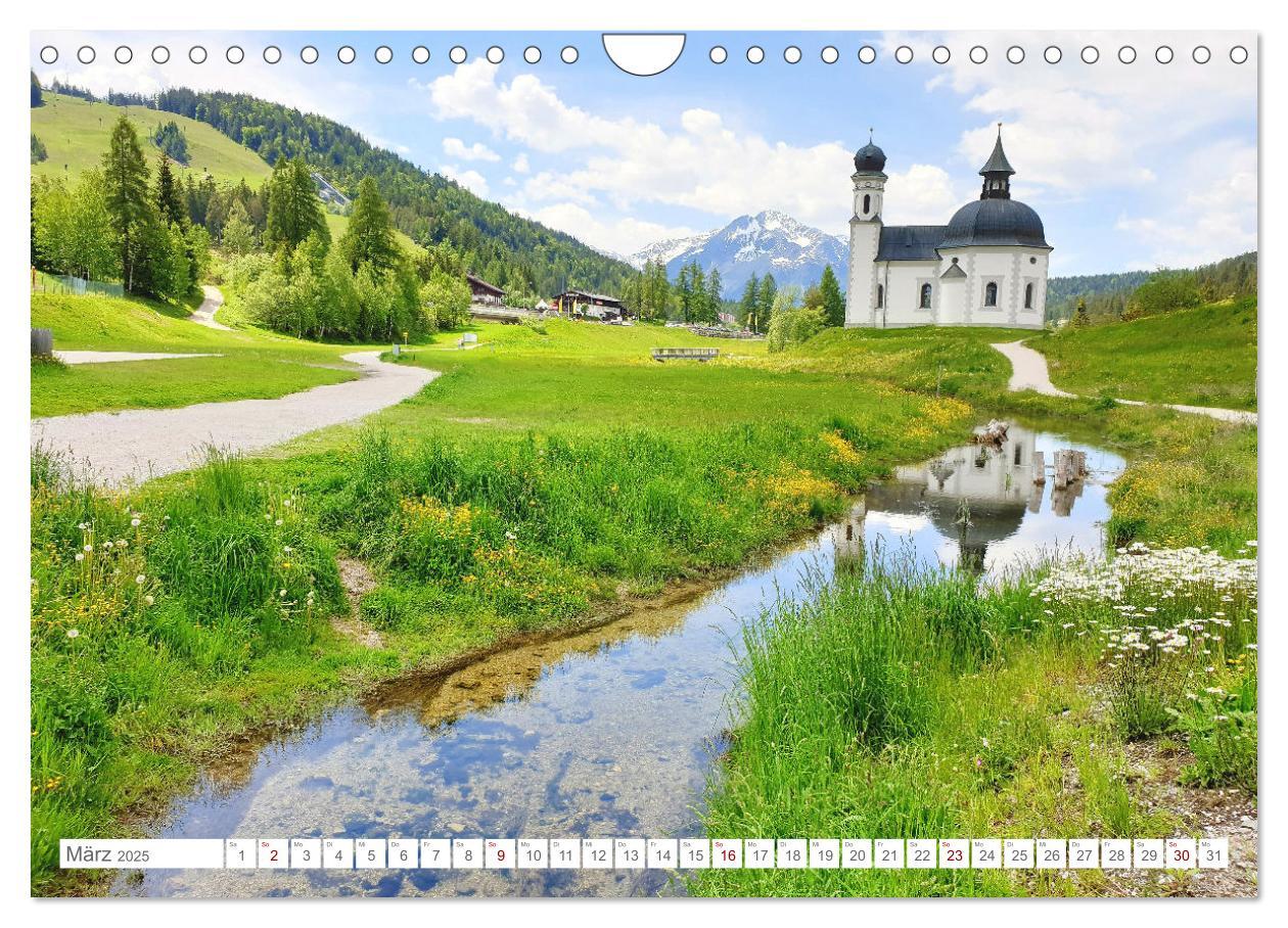 Bild: 9783383961472 | Malerisches Seefeld in Tirol (Wandkalender 2025 DIN A4 quer),...