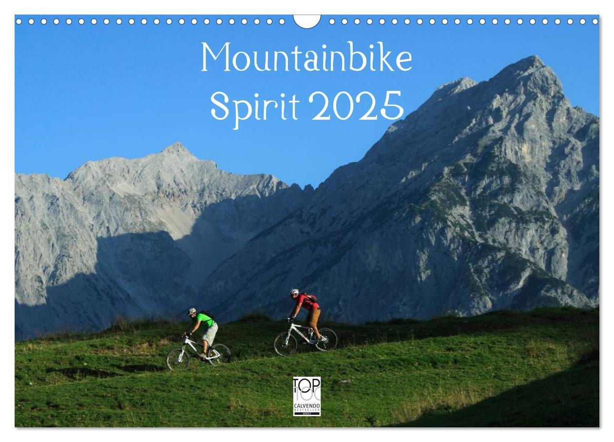 Cover: 9783435833511 | Mountainbike Spirit 2025 (Wandkalender 2025 DIN A3 quer), CALVENDO...