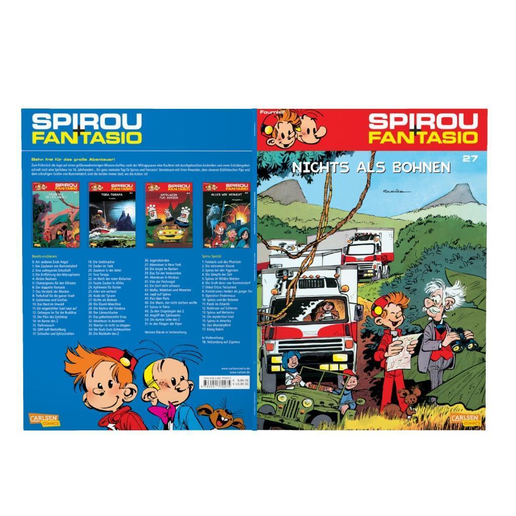 Bild: 9783551772275 | Spirou und Fantasio 27. Nichts als Bohnen | Jean-Claude Fournier