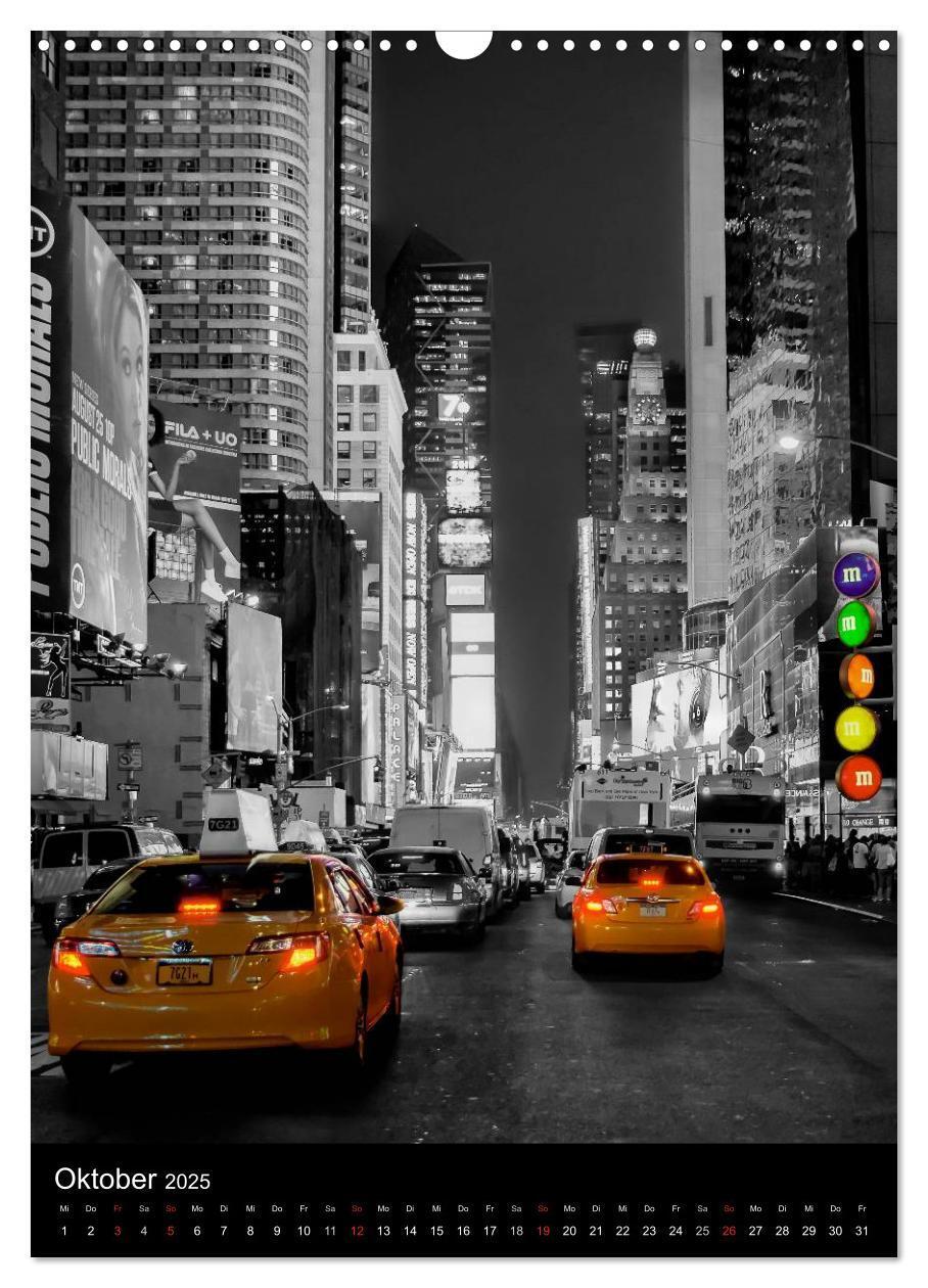 Bild: 9783457028988 | New York Colorkey (Wandkalender 2025 DIN A3 hoch), CALVENDO...