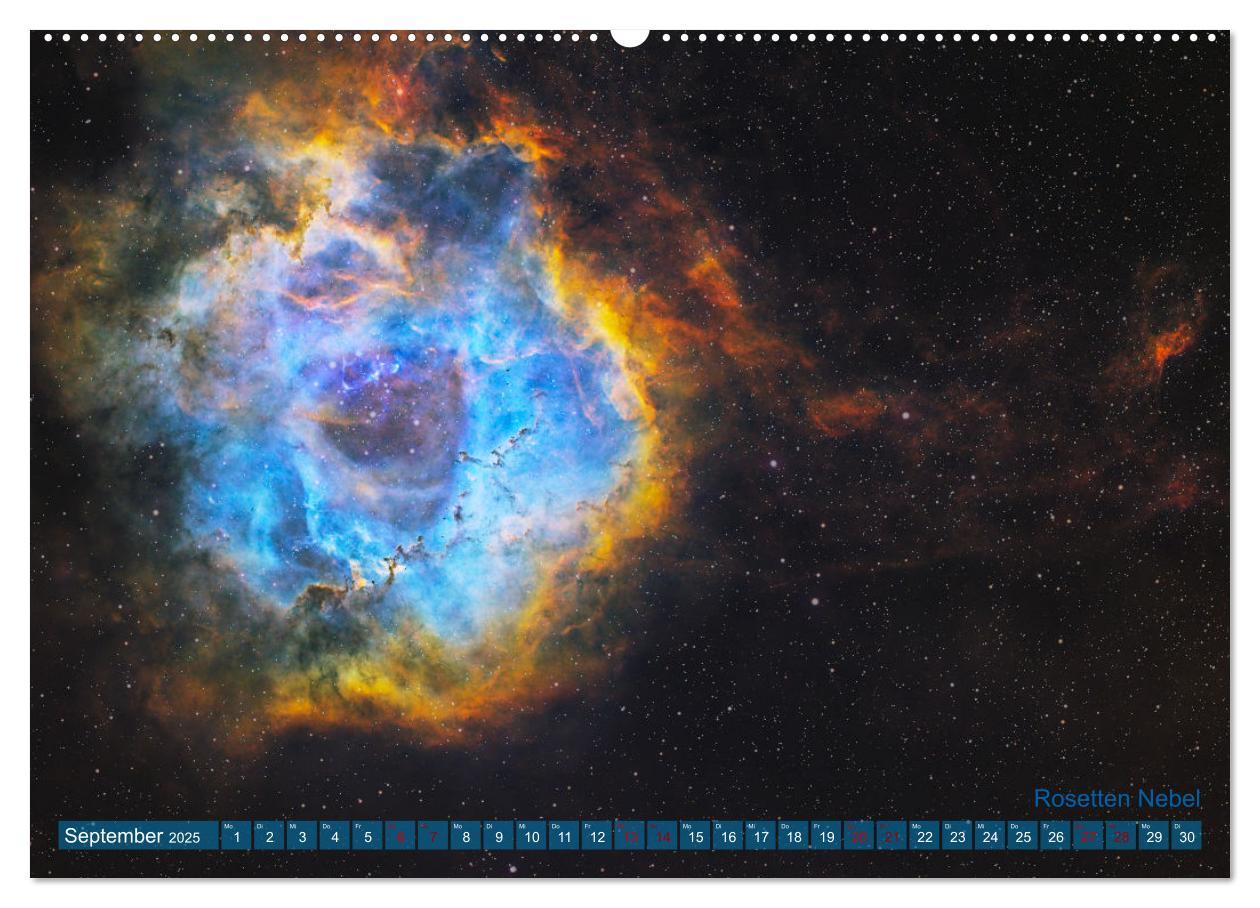 Bild: 9783457137338 | Deep Sky Kalender (Wandkalender 2025 DIN A2 quer), CALVENDO...