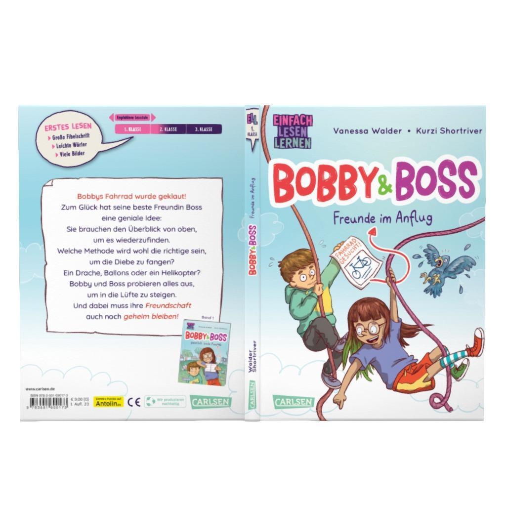 Bild: 9783551690173 | Bobby und Boss: Freunde im Anflug | Vanessa Walder | Buch | 64 S.