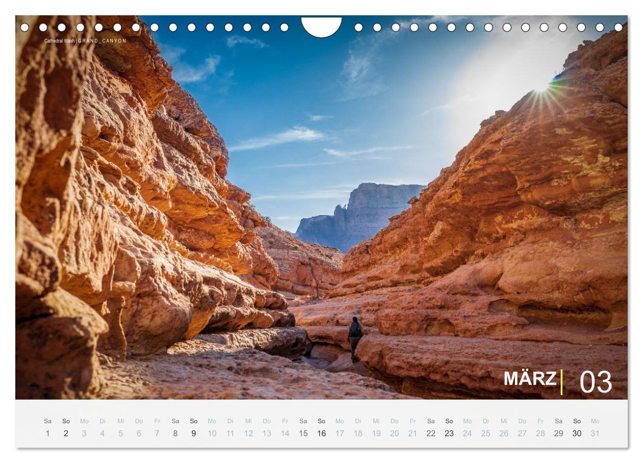 Bild: 9783435105168 | Wunderbare Wanderungen im Südwesten der USA (Wandkalender 2025 DIN...