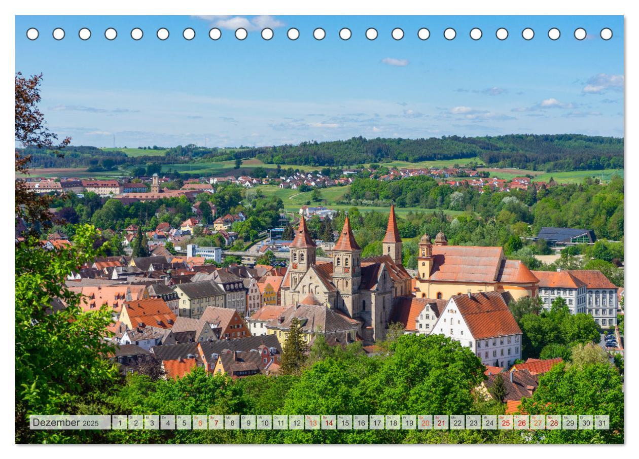 Bild: 9783435056453 | Ellwangen Impressionen (Tischkalender 2025 DIN A5 quer), CALVENDO...