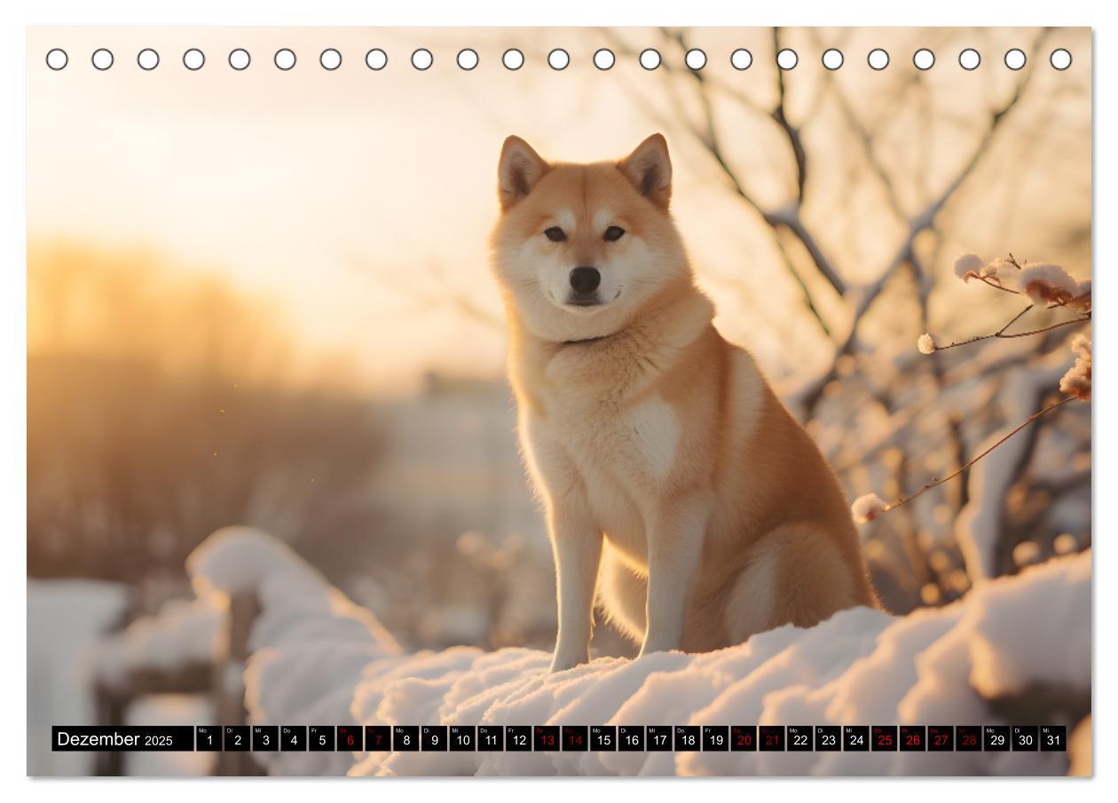 Bild: 9783383858765 | Shiba Inu - Stolz und Anmut (Tischkalender 2025 DIN A5 quer),...