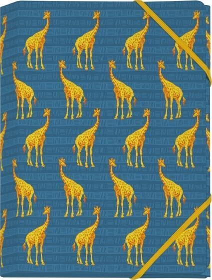 Cover: 4250915933856 | Tiere Afrikas Mini-Sammelmappe - Motiv Giraffe | farbig bedruckt