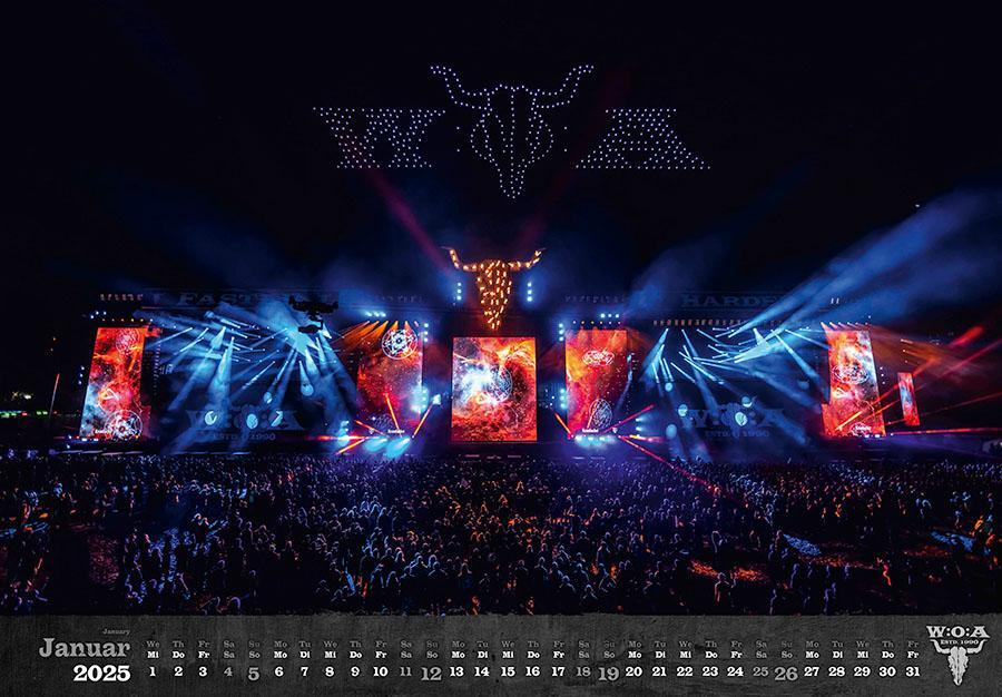 Bild: 9783966648400 | Wacken Kalender 2025 | Kalender | 14 S. | Deutsch | 2025