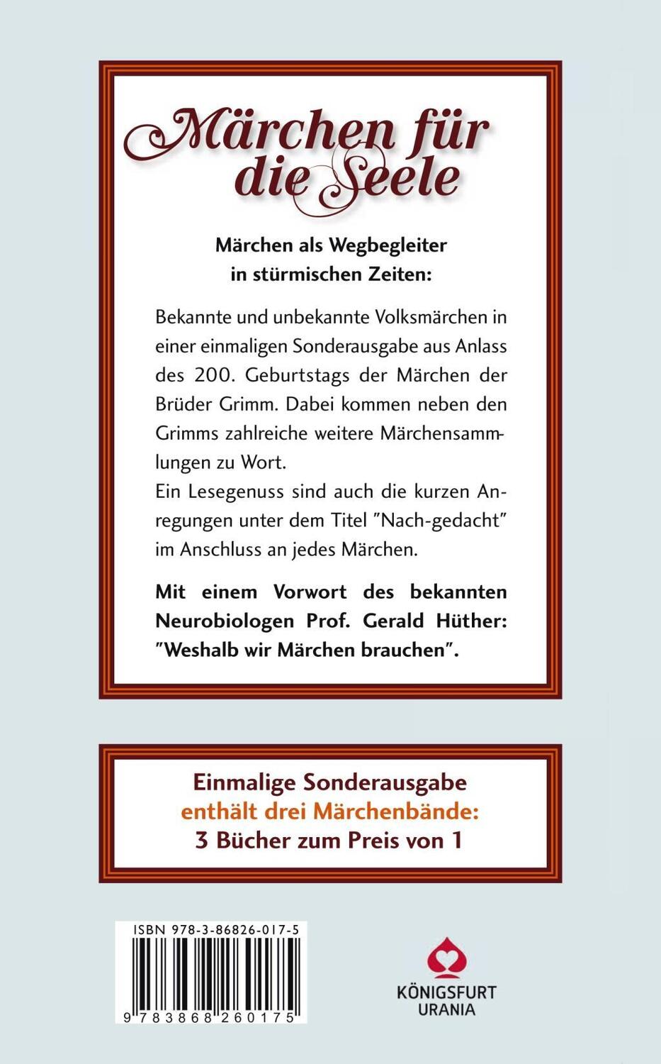 Bild: 9783868260175 | Märchen für die Seele | Märchen zum Erzählen und Vorlesen | Buch