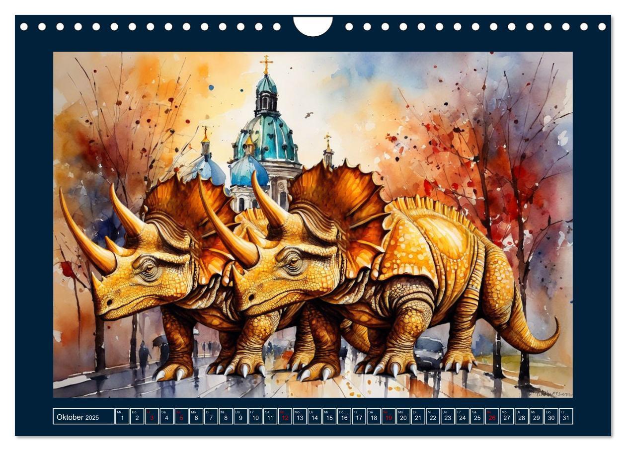 Bild: 9783457132852 | Dinosaurier erobern die Welt zurück (Wandkalender 2025 DIN A4...