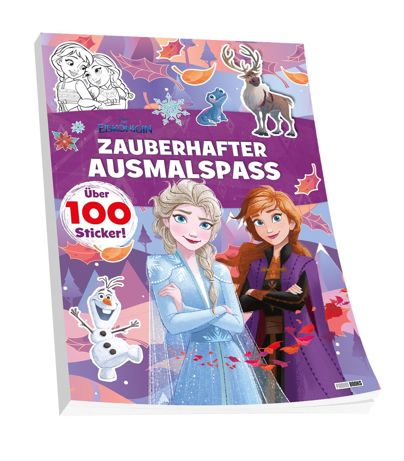 Cover: 9783833245510 | Disney Die Eiskönigin: Zauberhafter Ausmalspaß | Disney | Taschenbuch