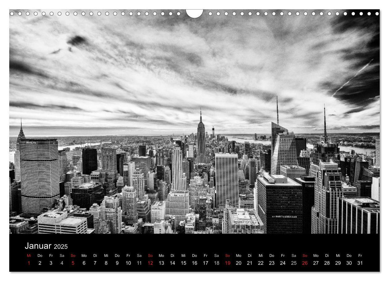 Bild: 9783435795604 | New York 2025 (Wandkalender 2025 DIN A3 quer), CALVENDO Monatskalender