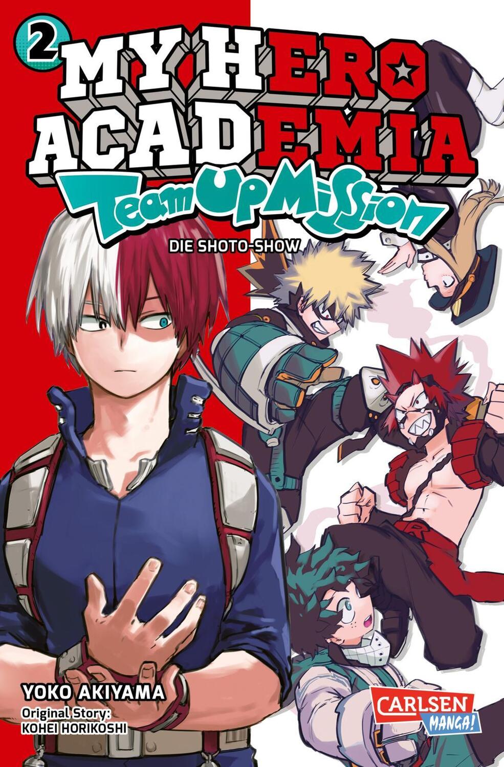 Cover: 9783551795922 | My Hero Academia - Team Up Mission 2 | Kohei Horikoshi (u. a.) | Buch