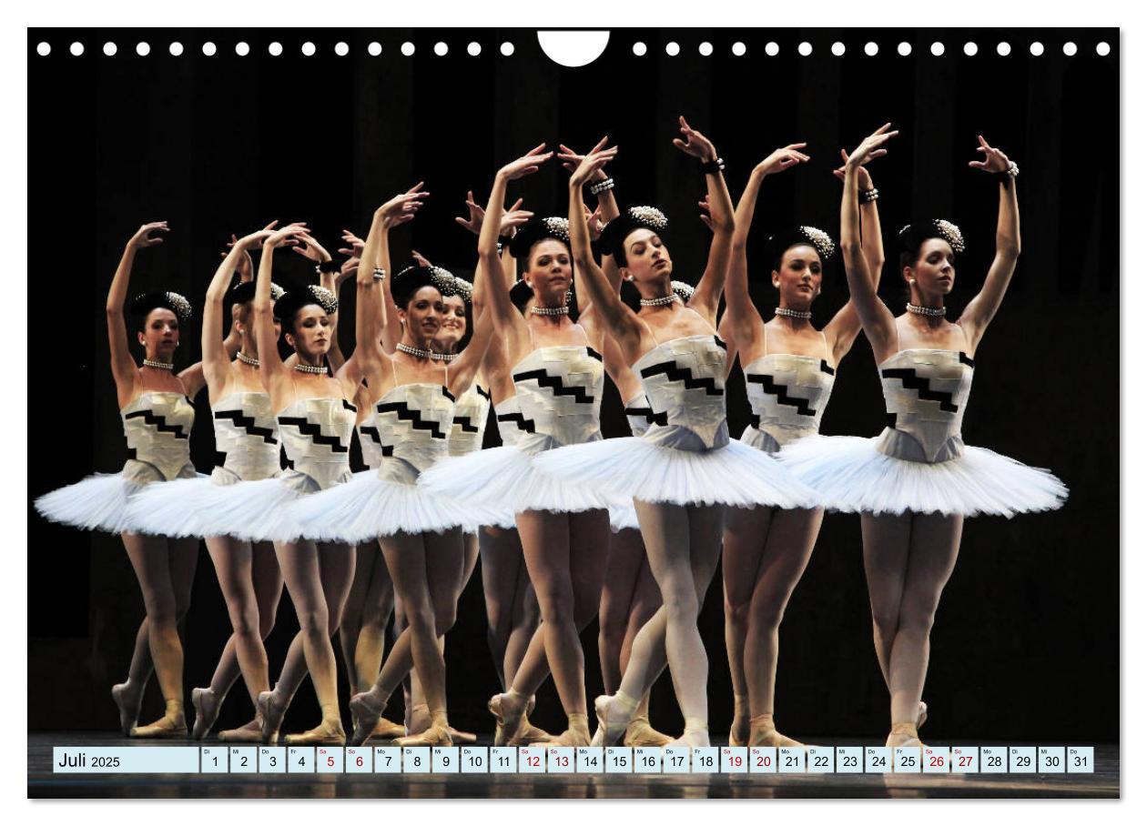 Bild: 9783435120352 | Ballett Bühne (Wandkalender 2025 DIN A4 quer), CALVENDO Monatskalender