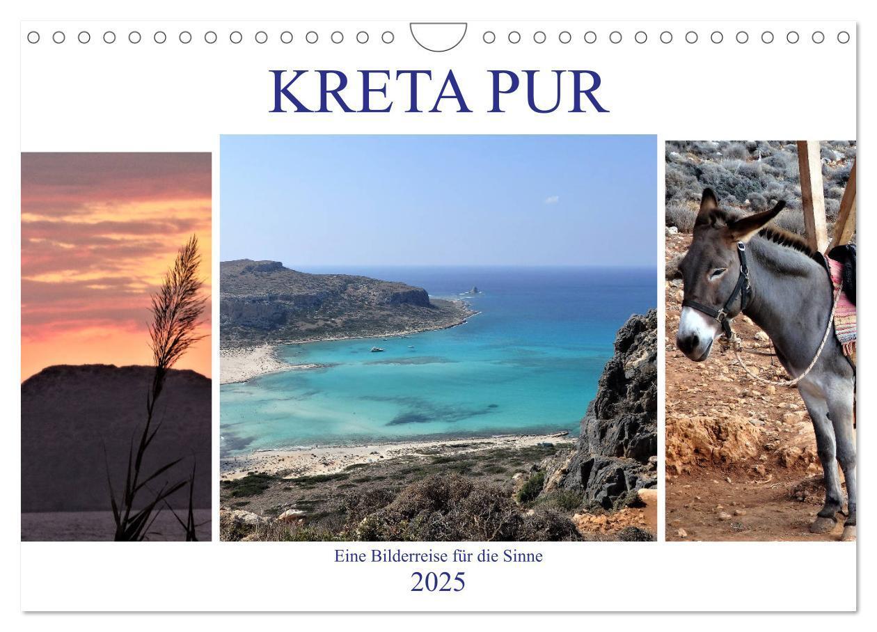 Cover: 9783435257201 | Kreta Pur - Eine Bilderreise für die Sinne (Wandkalender 2025 DIN...