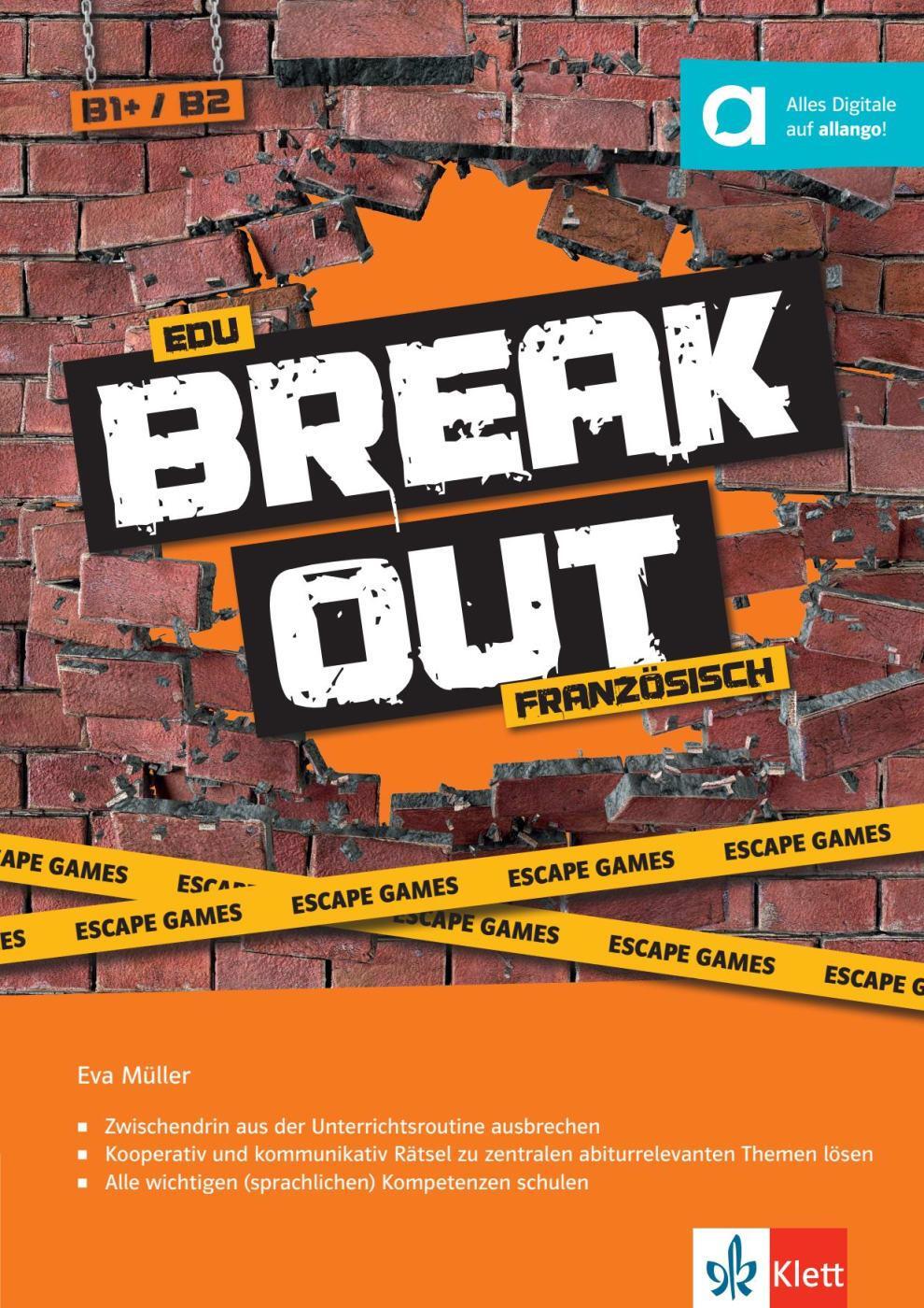 Cover: 9783129279564 | Edu Breakout Französisch für die Sek II | Eva Müller | Taschenbuch