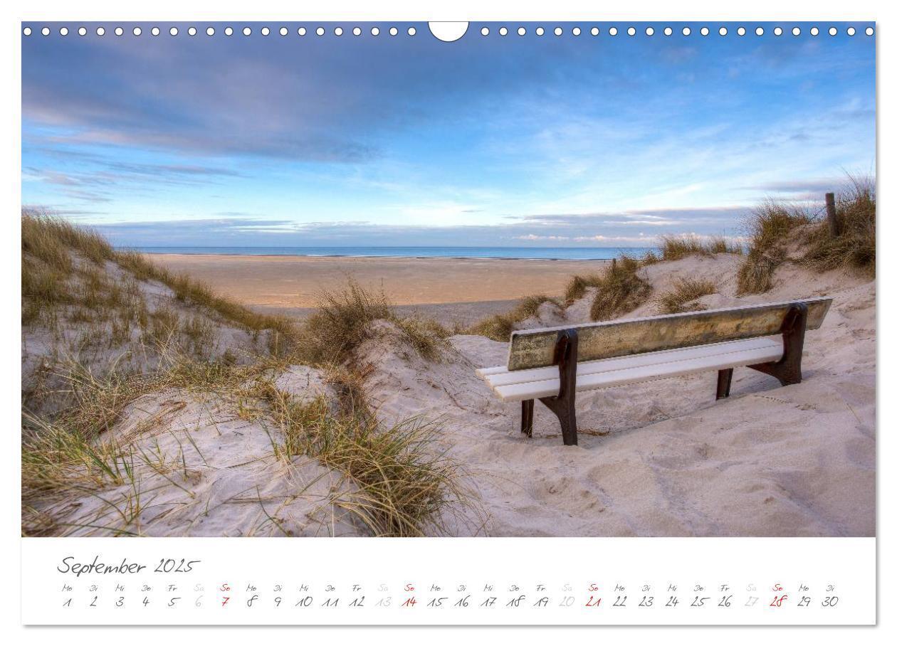 Bild: 9783435601318 | Amrum - Eine farbenfrohe Insellandschaft (Wandkalender 2025 DIN A3...