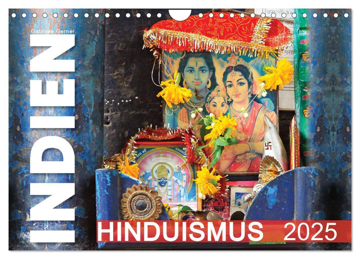 Cover: 9783457167694 | Indien - Hinduismus (Wandkalender 2025 DIN A4 quer), CALVENDO...