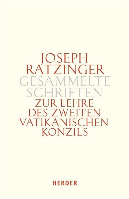 Cover: 9783451340437 | Zur Lehre des Zweiten Vatikanischen Konzils. Tlbd.2 | Joseph Ratzinger