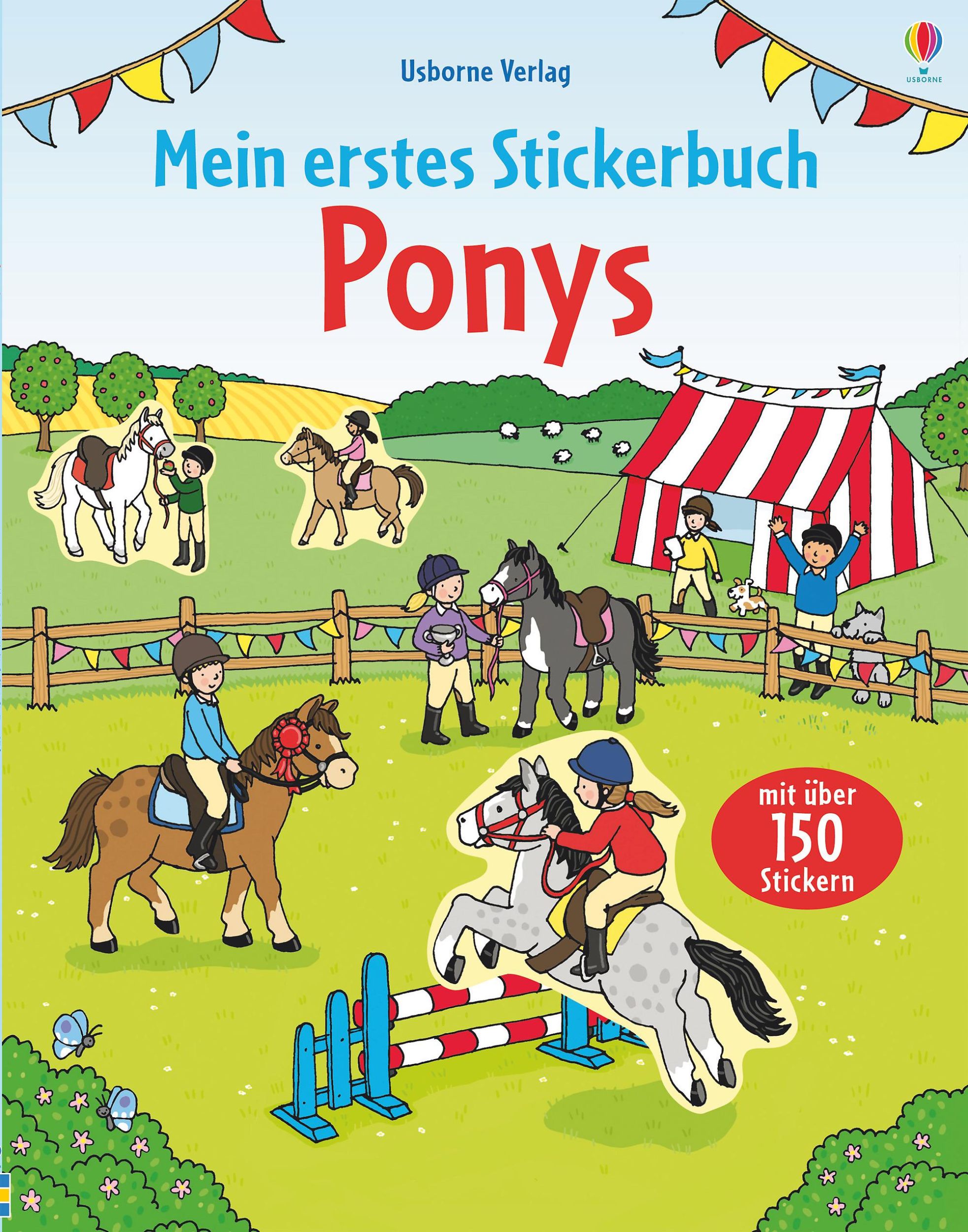 Cover: 9781789410969 | Mein erstes Stickerbuch: Ponys | Fiona Patchett | Taschenbuch | 24 S.