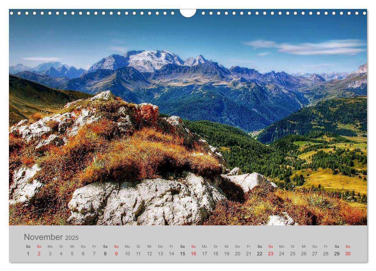 Bild: 9783435809059 | Südtirol - Gröden und Alta Badia (Wandkalender 2025 DIN A3 quer),...