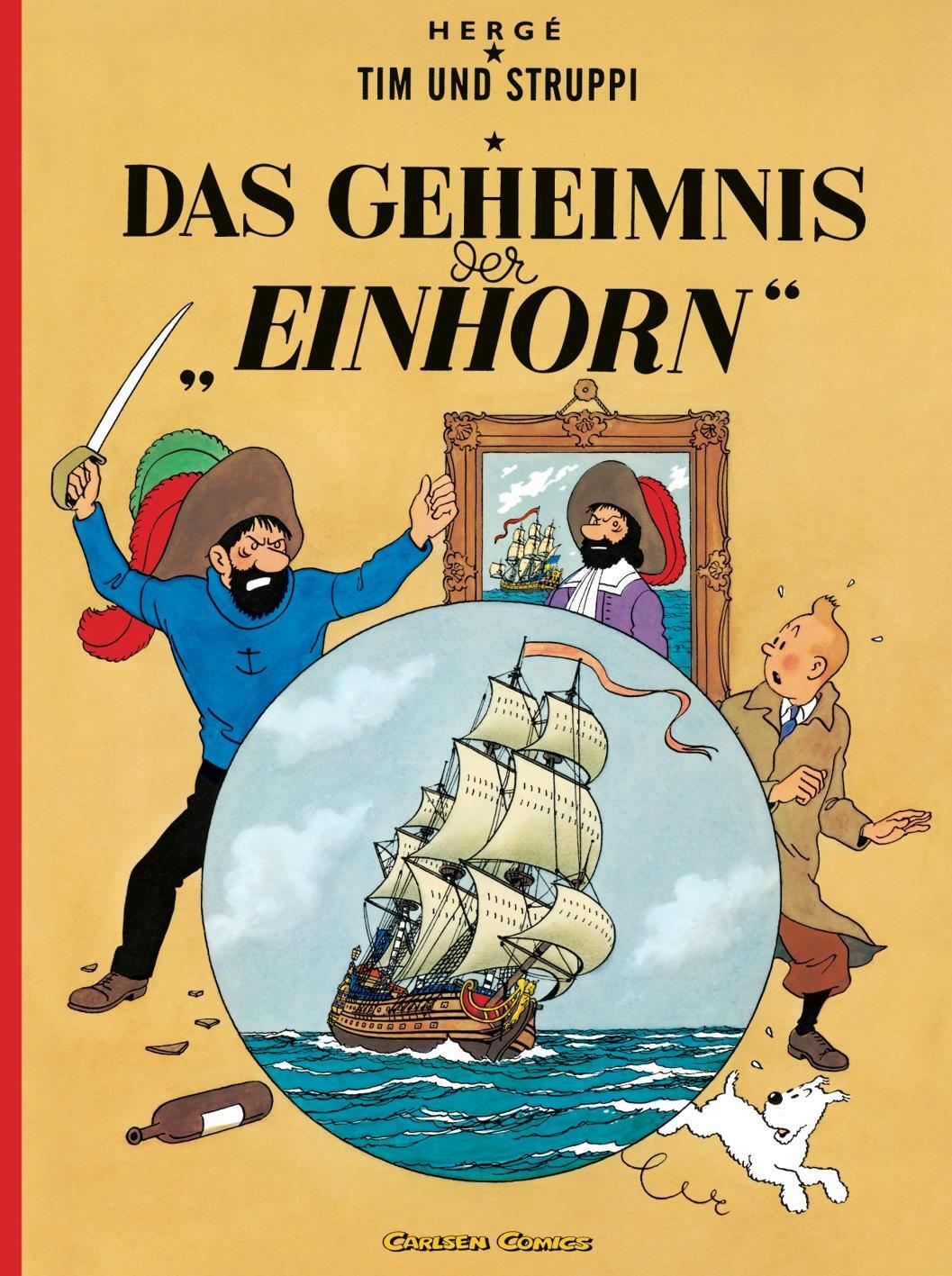 Cover: 9783551732309 | Tim und Struppi 10. Das Geheimnis der Einhorn | Herge | Taschenbuch