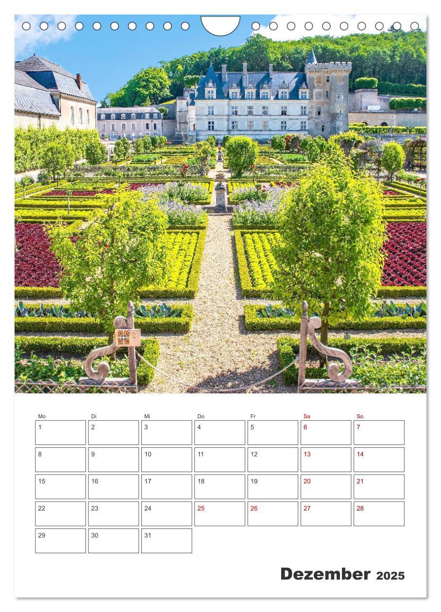 Bild: 9783435854516 | Schlösser der Loire - Reiseplaner (Wandkalender 2025 DIN A4 hoch),...