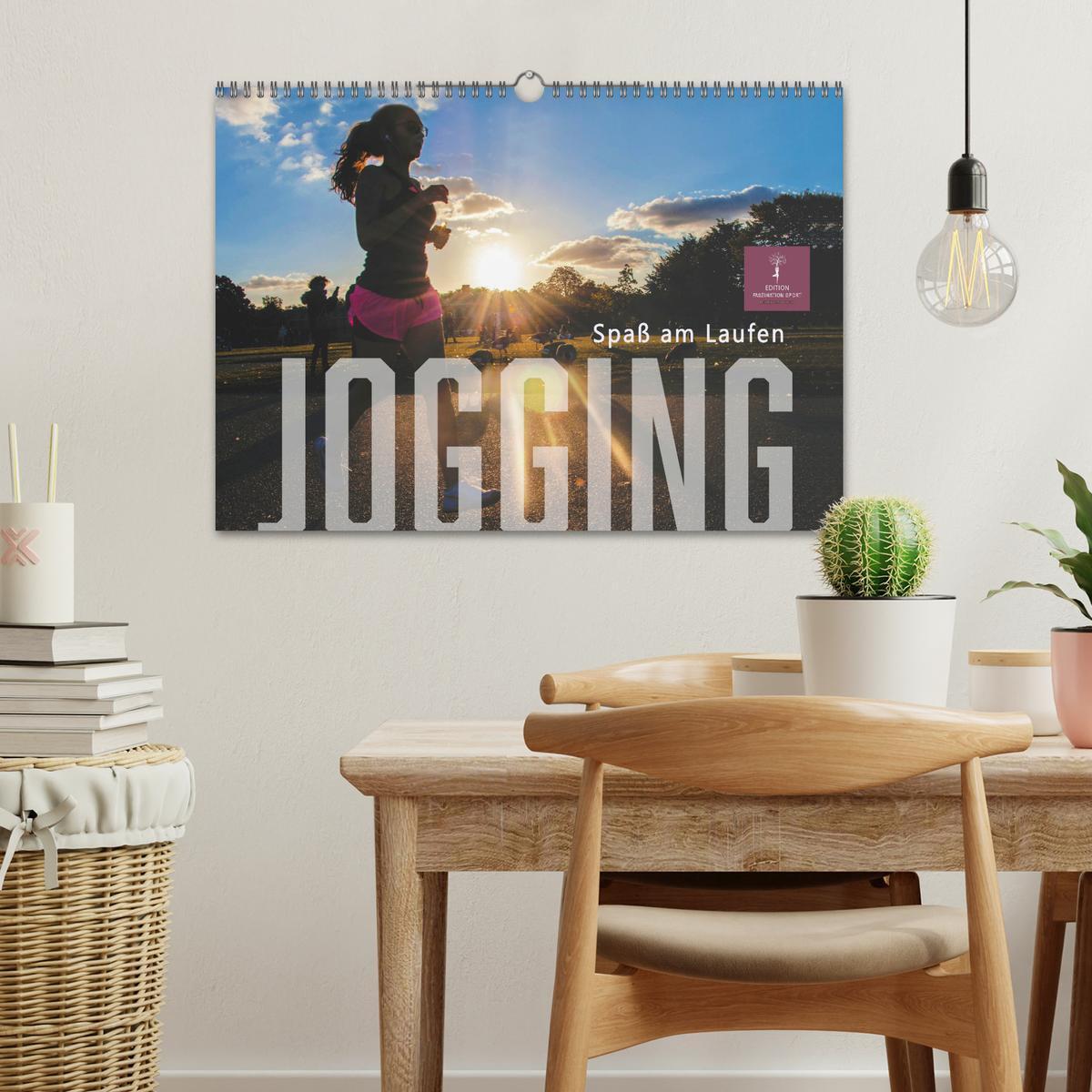 Bild: 9783435097920 | Jogging - Spaß am Laufen (Wandkalender 2025 DIN A3 quer), CALVENDO...