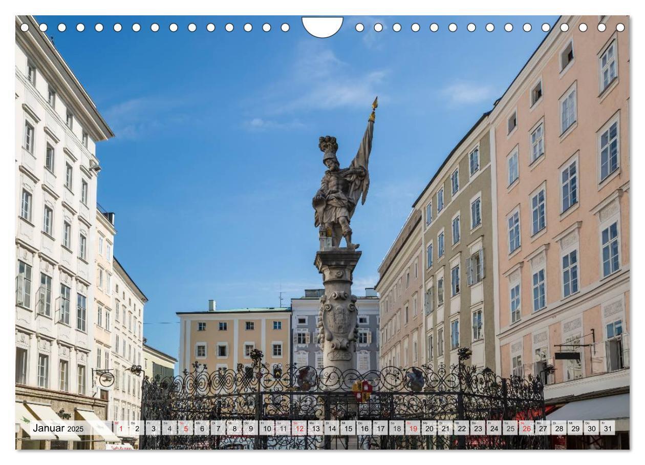 Bild: 9783435594795 | Charmantes Stadtherz SALZBURG (Wandkalender 2025 DIN A4 quer),...