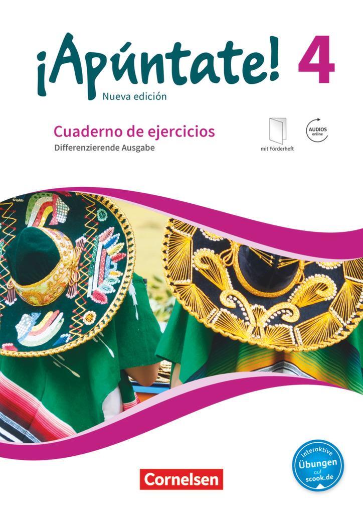 Cover: 9783061213985 | ¡Apúntate! Band 4 - Differenzierende Ausgabe - Cuaderno de...