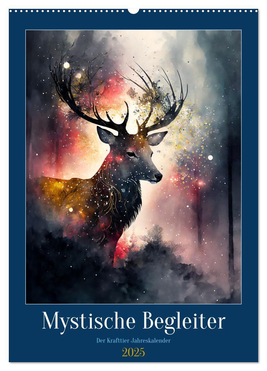 Cover: 9783435844111 | Mystische Begleiter (Wandkalender 2025 DIN A2 hoch), CALVENDO...