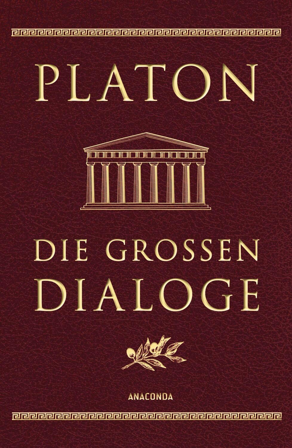 Cover: 9783730603550 | Die großen Dialoge (Cabra-Lederausgabe) | Platon | Buch | 512 S.