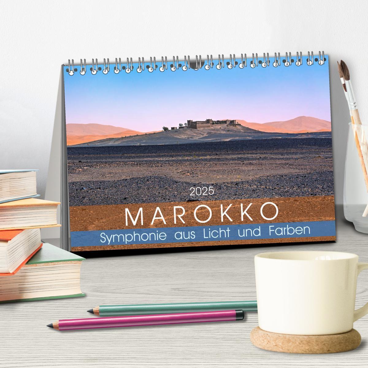 Bild: 9783435113538 | Marokko ¿ Symphonie aus Licht und Farben (Tischkalender 2025 DIN A5...