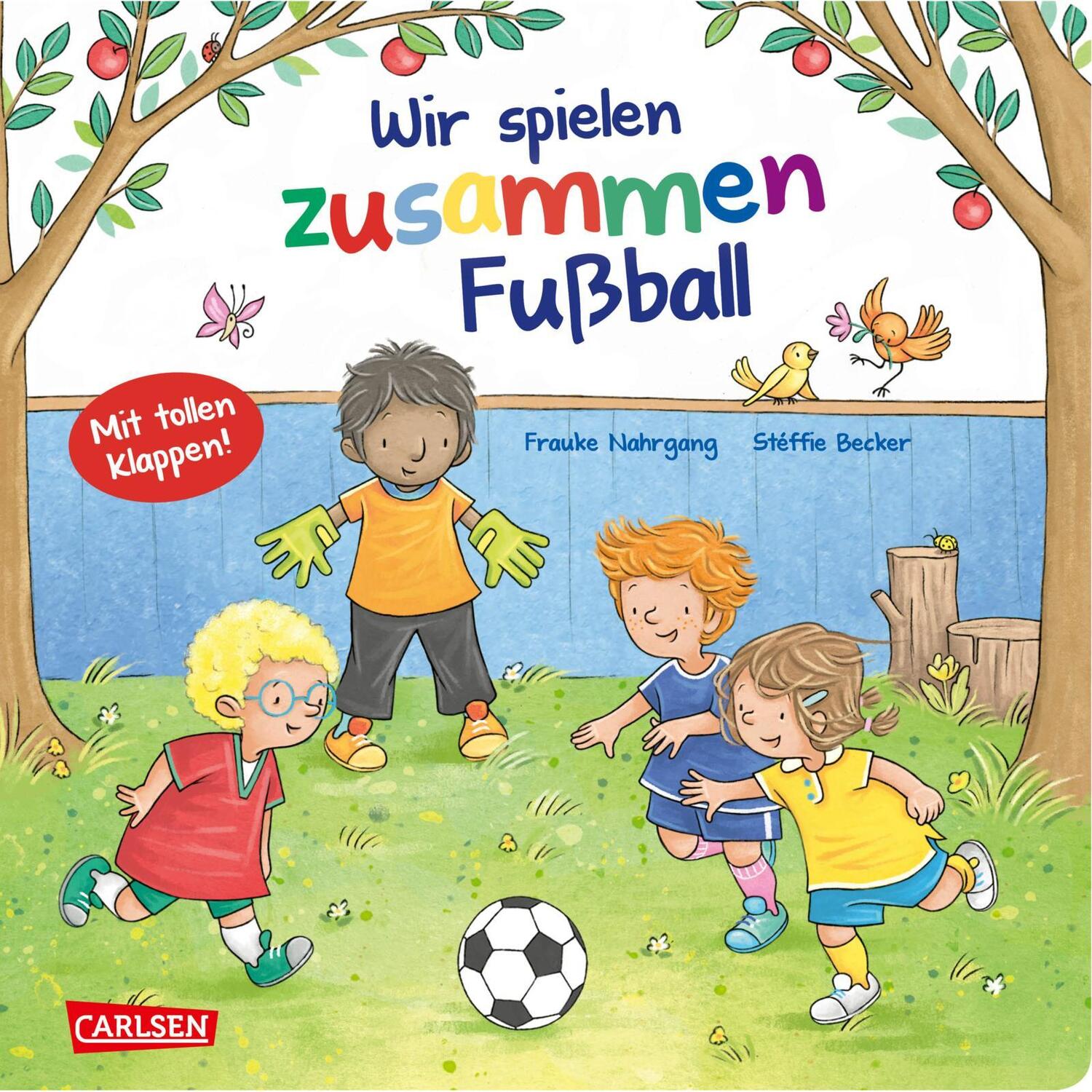 Cover: 9783551171504 | Wir spielen zusammen Fußball | Frauke Nahrgang | Buch | 22 S. | 2022