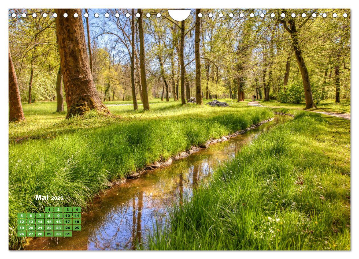 Bild: 9783383971464 | Park Schönbusch Aschaffenburg (Wandkalender 2025 DIN A4 quer),...