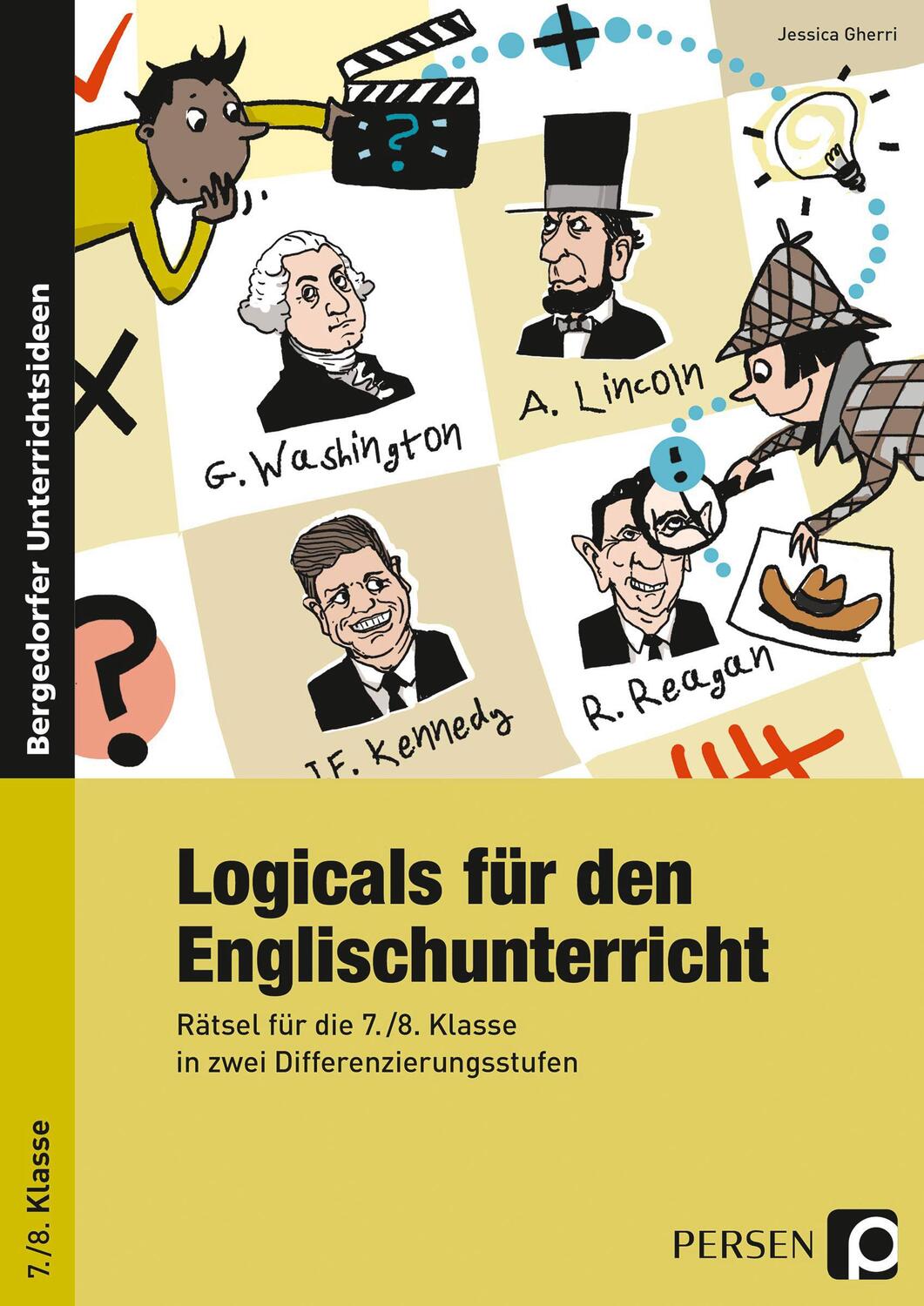 Cover: 9783403236436 | Logicals für den Englischunterricht - 7./8. Klasse | Jessica Gherri