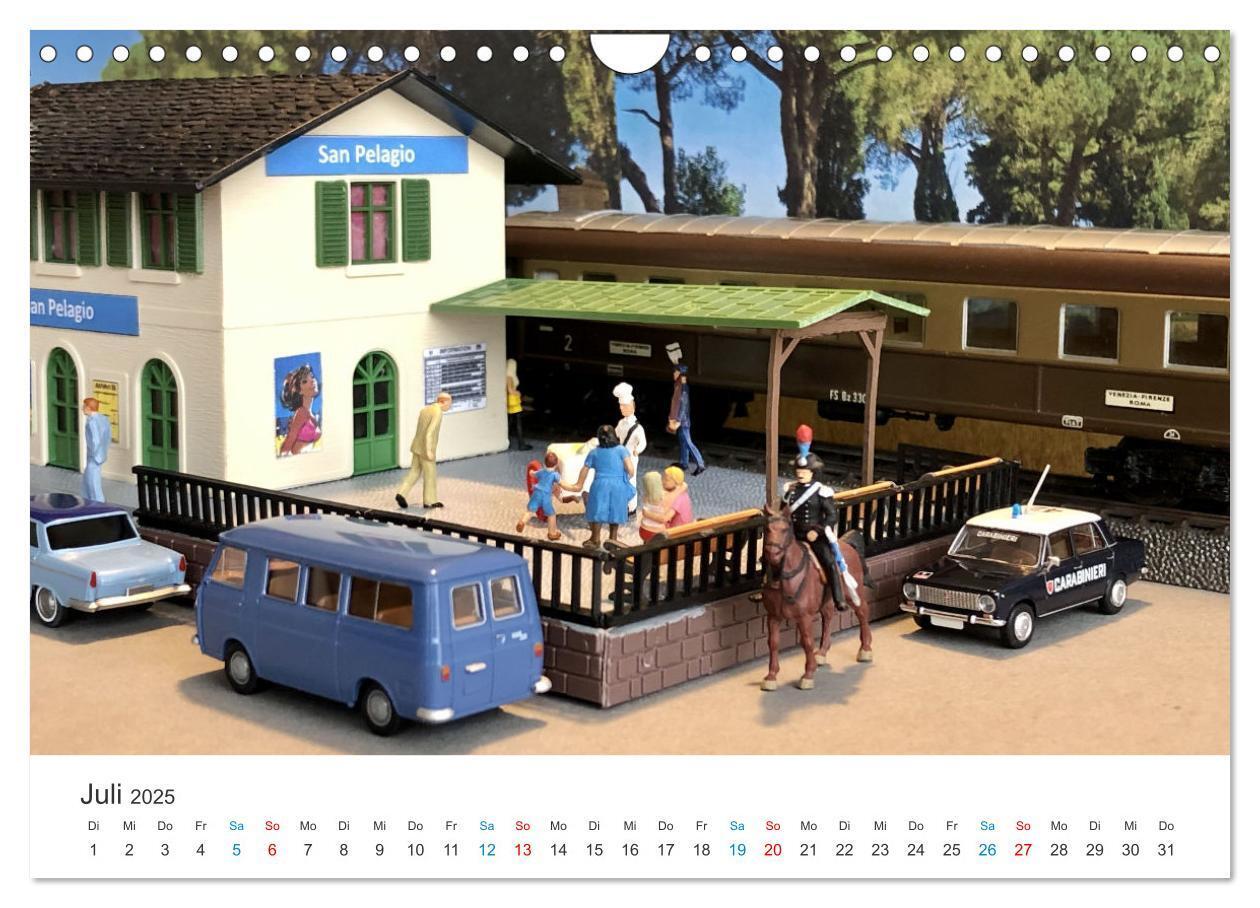 Bild: 9783383761416 | Bahn-Nostalgie im Modell (Wandkalender 2025 DIN A4 quer), CALVENDO...