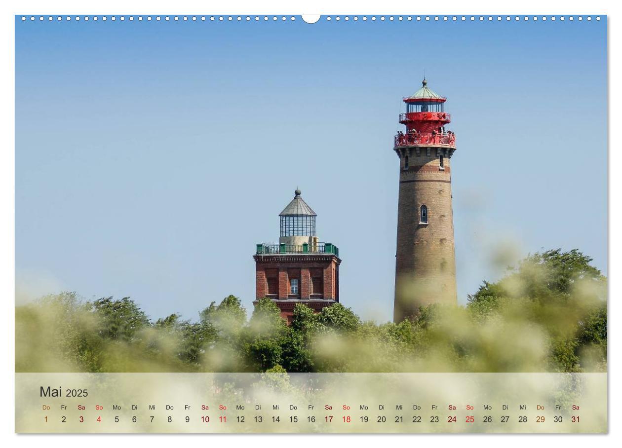 Bild: 9783435502523 | Insel Rügen und Hiddensee (Wandkalender 2025 DIN A2 quer), CALVENDO...