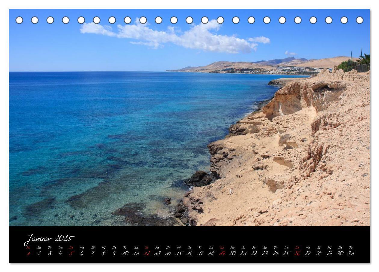 Bild: 9783435776894 | Fuerteventura (Tischkalender 2025 DIN A5 quer), CALVENDO...