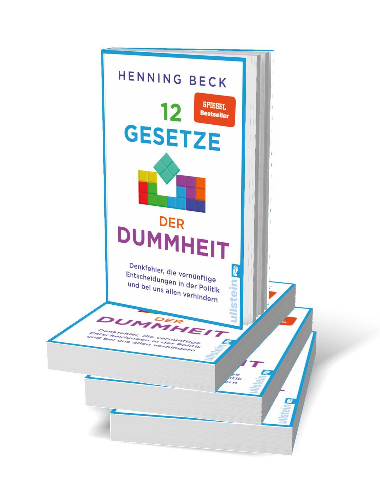 Bild: 9783548069937 | 12 Gesetze der Dummheit | Henning Beck | Taschenbuch | 256 S. | 2025