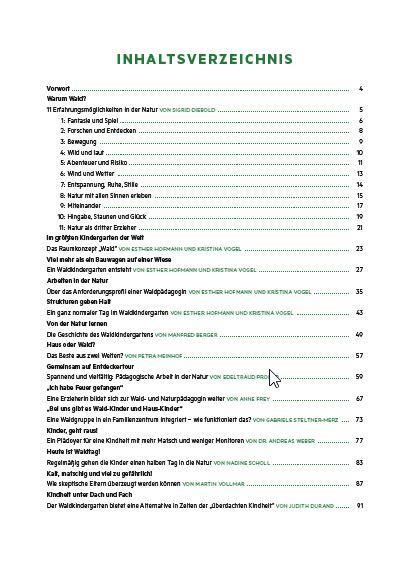 Bild: 9783960461715 | Kindergarten im Wald in der Praxis | Margit Franz | Taschenbuch | 2021