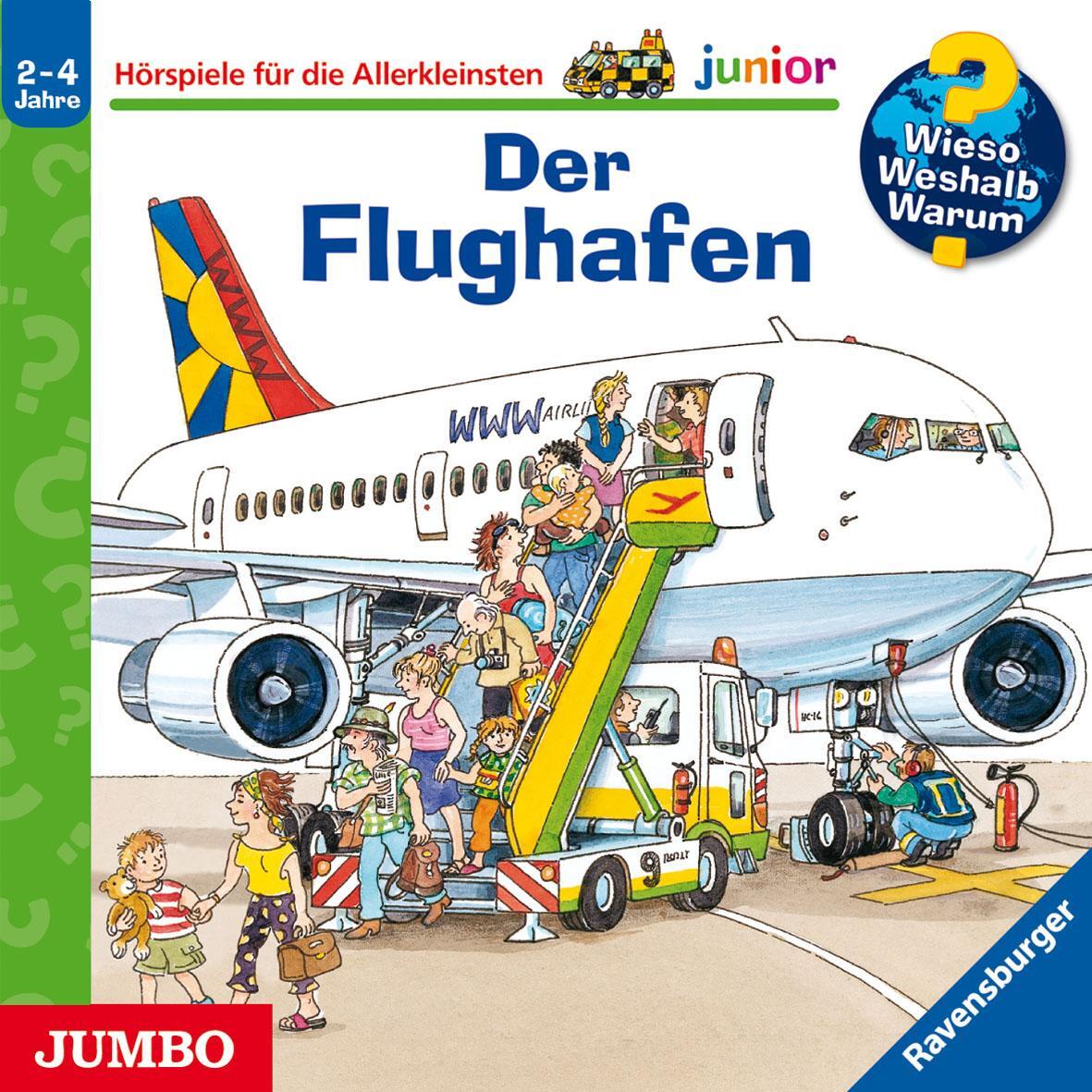 Cover: 9783833721762 | Wieso? Weshalb? Warum? - Junior. Der Flughafen | Audio-CD | 1 Audio-CD