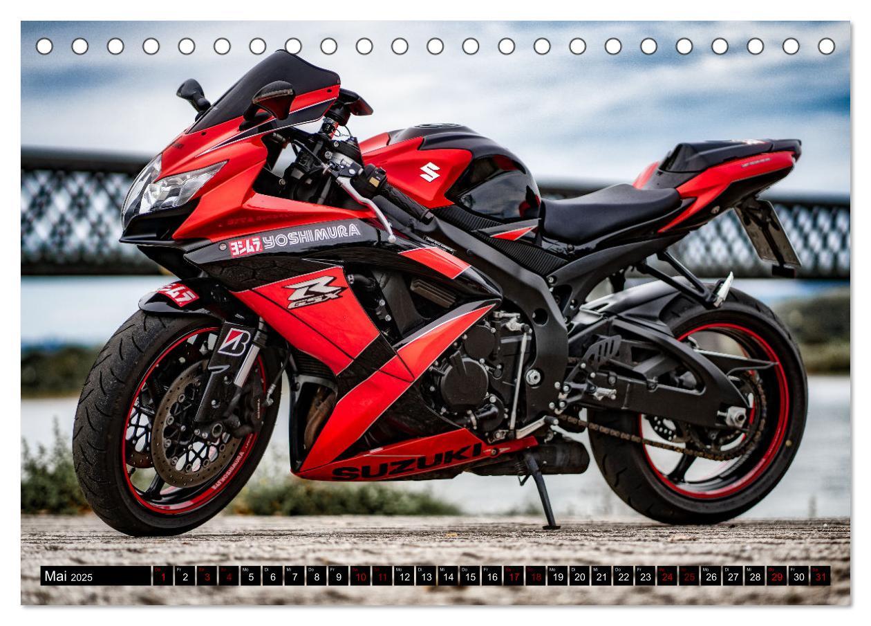 Bild: 9783435109050 | Yoshimura Gixxer Limited Edition (Tischkalender 2025 DIN A5 quer),...