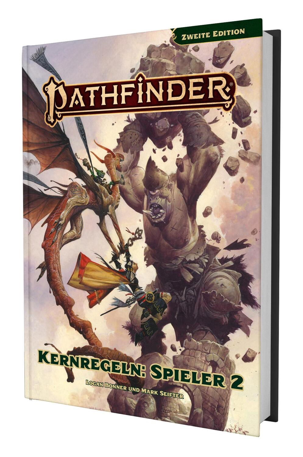 Cover: 9783987322556 | Pathfinder 2 - Kernregeln - Spieler 2 | Nicolas Hornyak (u. a.) | Buch